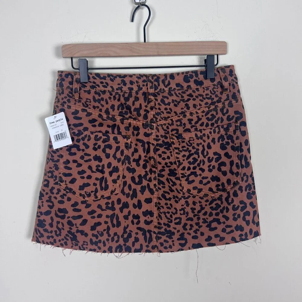 2/$30 Free People Pineapple Combo Skirt 28 NWT